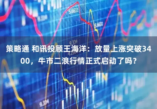 策略通 和讯投顾王海洋：放量上涨突破3400，牛市二浪行情正式启动了吗？