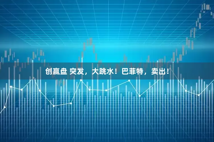 创赢盘 突发，大跳水！巴菲特，卖出！